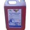 Azure Red Heat Transfer Liquid Non Toxic Frost Protection -15°C Ready To Use -5L